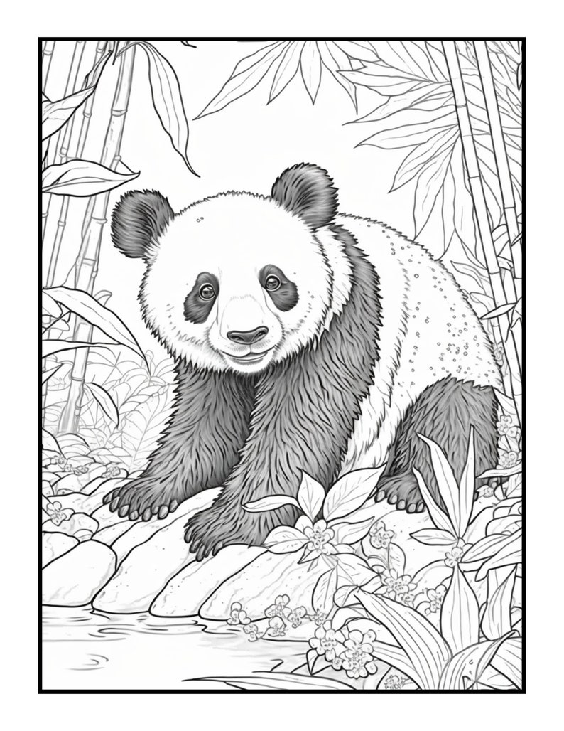 20 Cute Animals Printable Coloring Pages, Beautiful Animals Coloring