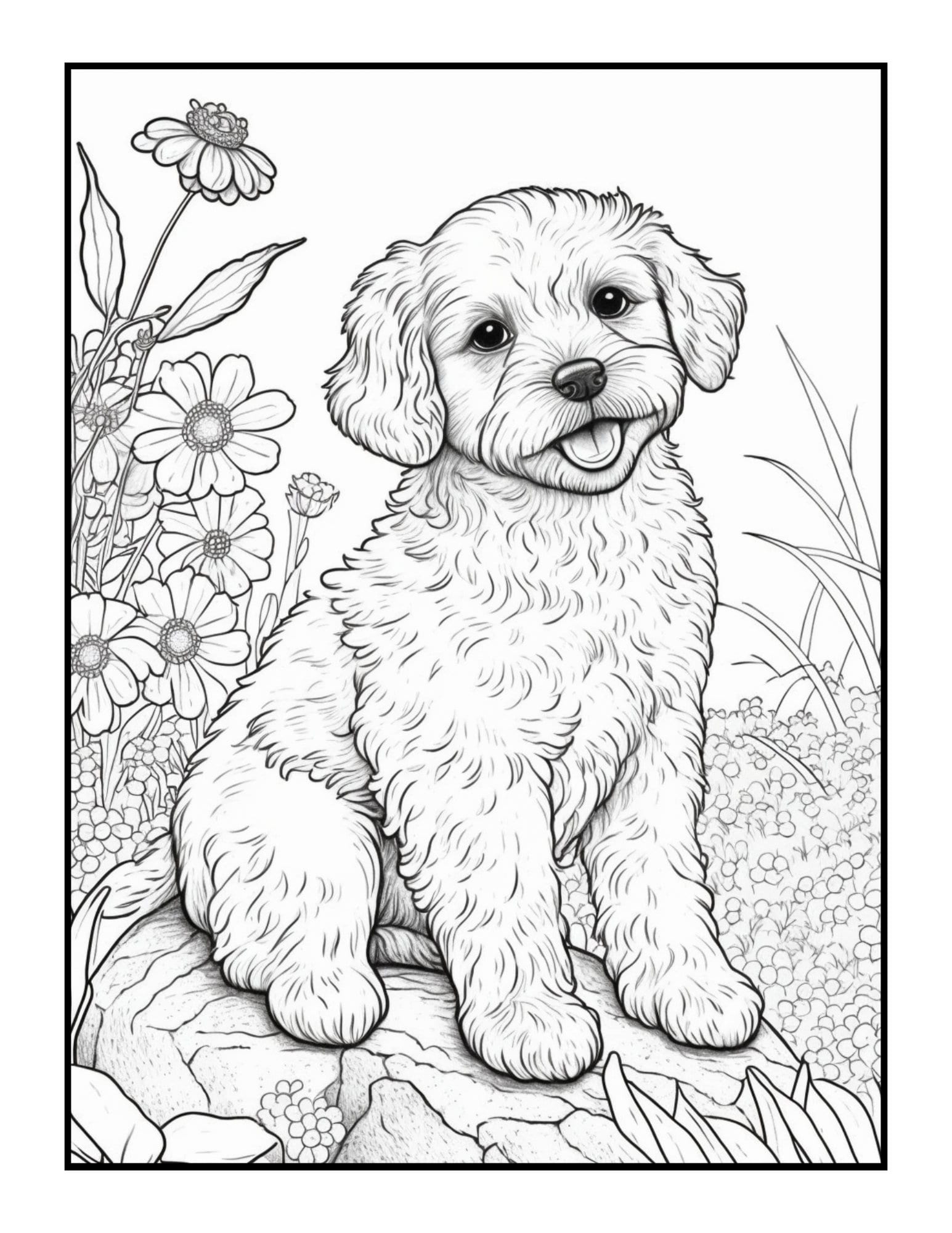 20 Cute Animals Printable Coloring Pages, Beautiful Animals Coloring