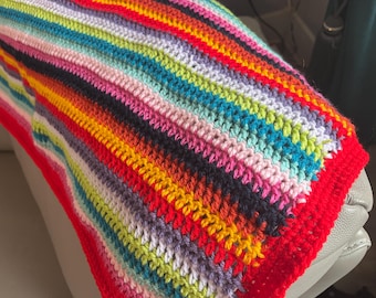 Crochted Throw Blanket