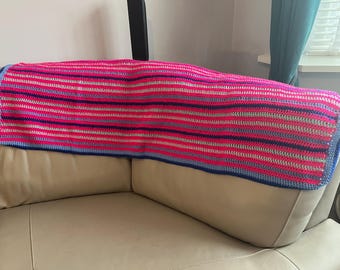 Crocheted Throw Blanket