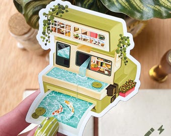 Polaroid Camera Magnet: Retro Fridge Decor
