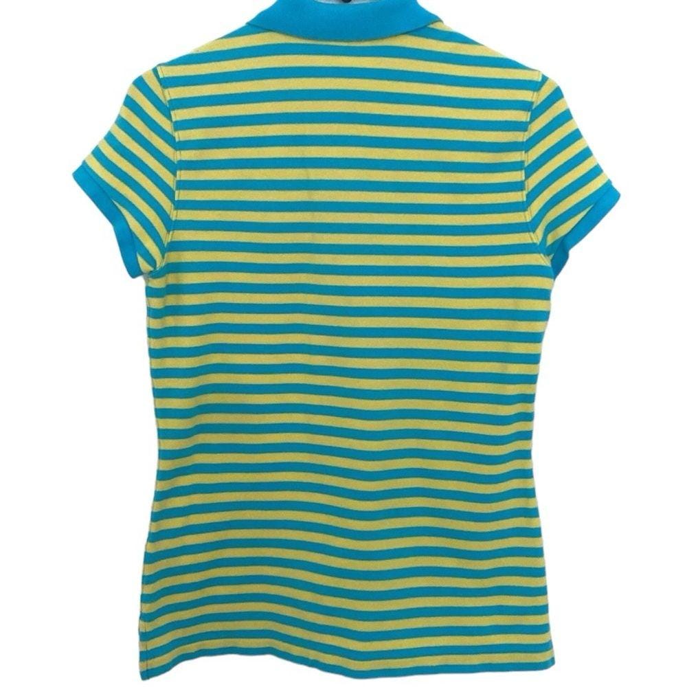 Polo Jeans Co. Ralph Lauren Vintage 90s Striped Short Sleeved Polo