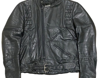 Vintage Wilsons Leather Jacket M 90s M.julian Lined Brown - Etsy