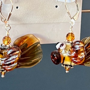 Christmas Gift | Gift for Her | Anniversary Gift | Fish Earrings | Multiple Colors | 1 Pair | Lever Back or Earwire | Puffer Fish Earrings
