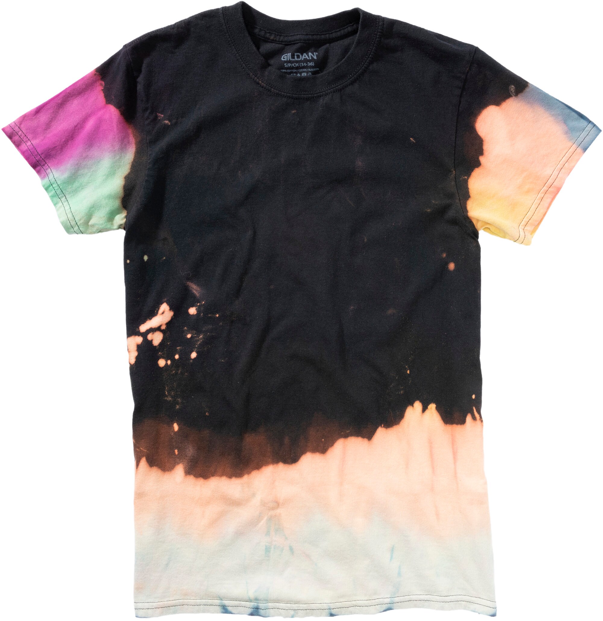 Download Reverse Tie-Dye Rainbow Tshirt Multi-Color | Etsy