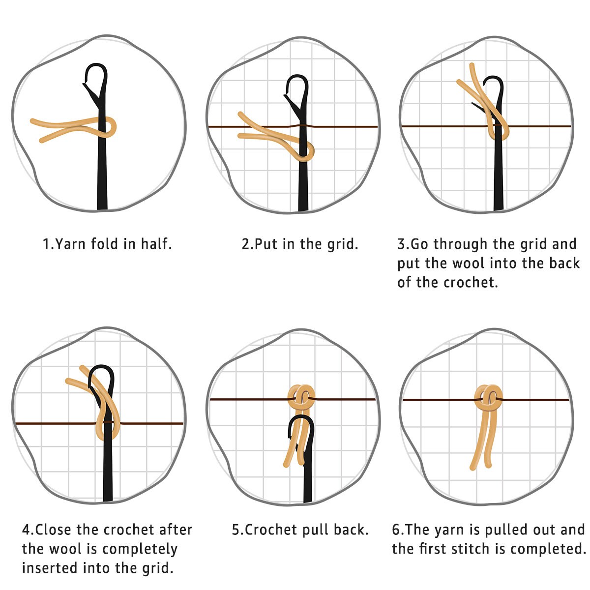 Latch Hook Rug Kits Embroidery DIY Dog Head Pattern Crochet Etsy