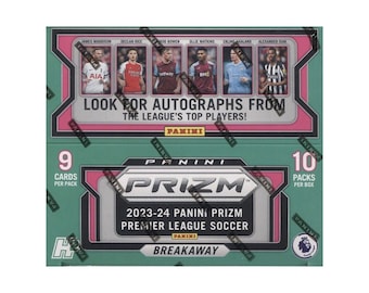 Caja de fútbol separatista de la Premier League Panini Prizm 2023-24