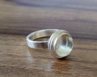 925 Sterling Silver Bezel Cup Ring Blank: DIY Jewelry (3-50 MM) Round Cabochon Ring Setting-Couple gift