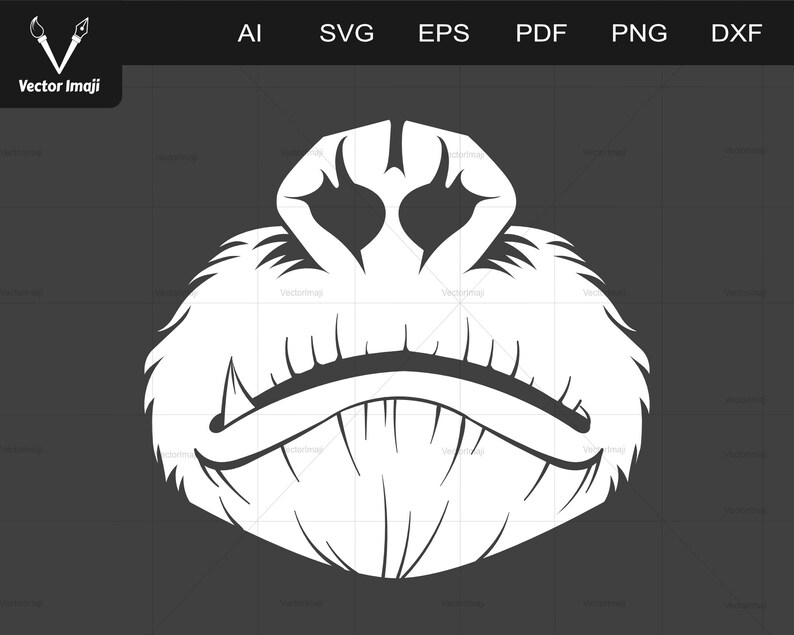 Download Gorilla Face Mask svg Monkey Face Mask svg Funny Face Mask ...