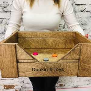 Personalized Dog Toy Crate, New Puppy Gift, Custom Toy Box, Engraved ... - Personalized Dog Crate Toy Anvils