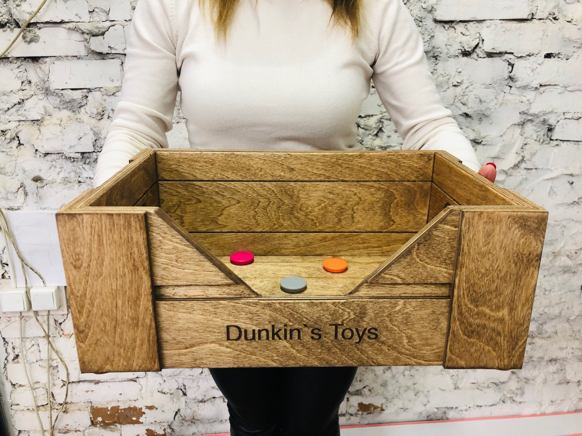 Dog Wooden Toy Box Personalized Pet Toy Box Pet Accessories Large Wooden Dog Toy Box Wood Crate With Handles Dog Box Etsy