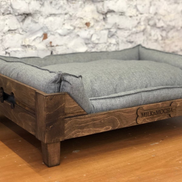 Mid Century Modern Dog Bed Etsy