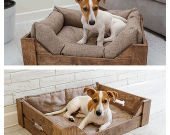 Dog Bed with two mattresses