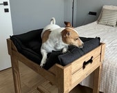 Raised platform bed for dogs hot sale