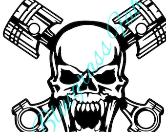 Skull and Pistons