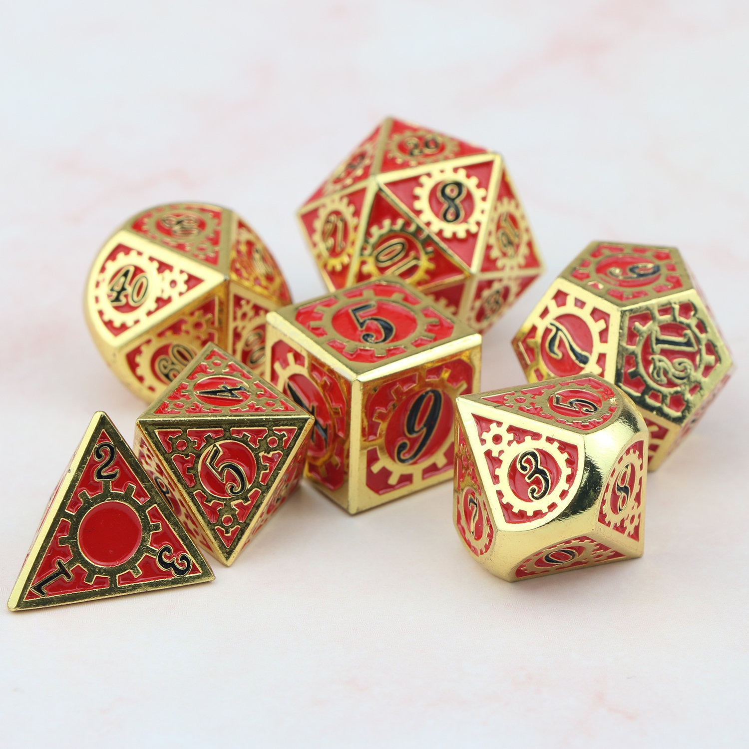 Dnd dice set / rpg dice / polyhedral dice / fantasy dice / Etsy