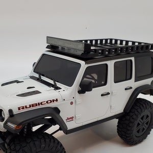 Roof Racks and Light Bars for Kyosho Mini-z 4x4 Jeep Rubicon Crawler