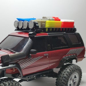 Roof Racks and Light Bars for Kyosho Mini-z 4x4 4-runner Crawler