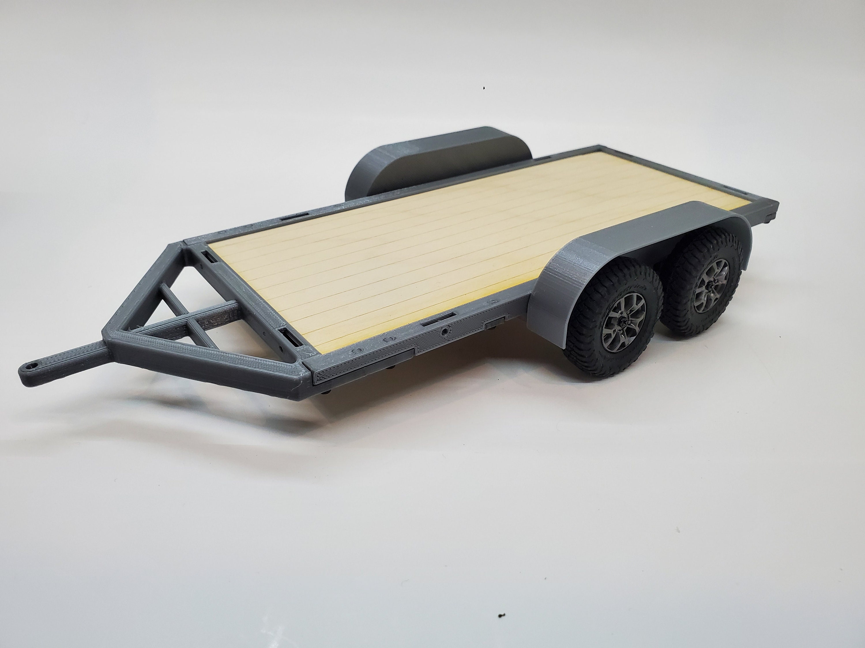 1/24スケールトレーラーキット：Mini-Z SCX24クローラー、オープン