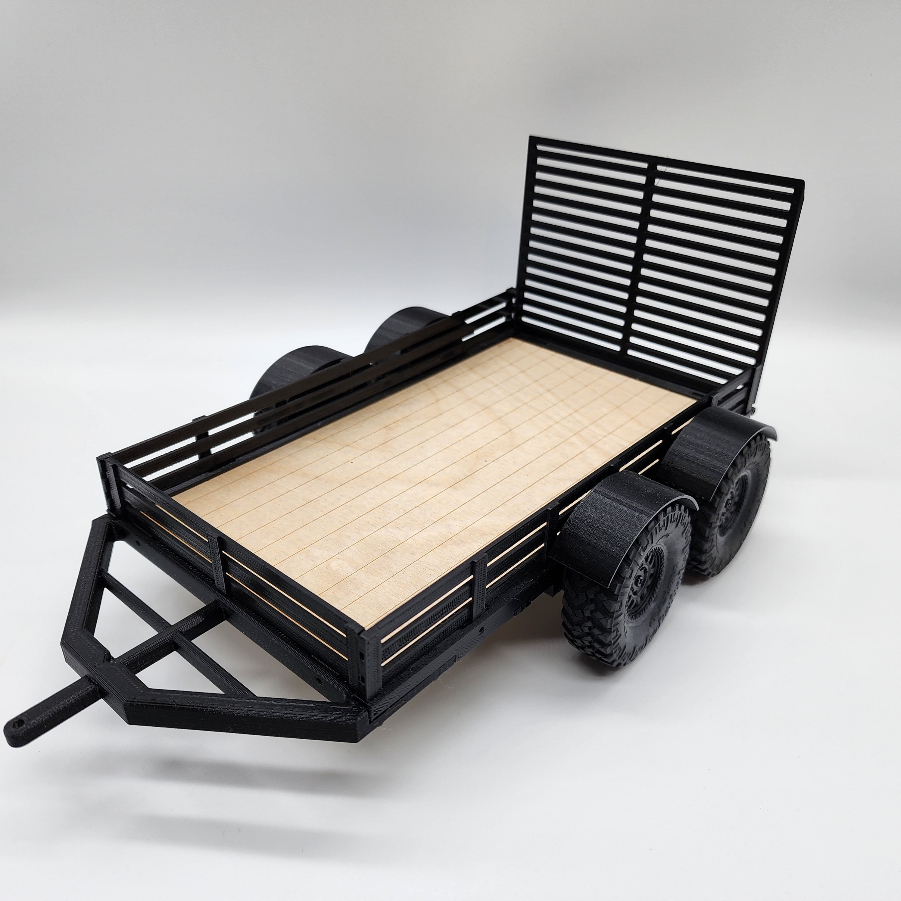 1/18 to 1/24 Scale Extra Wide Trailer for Scx24 Fms Rochobby