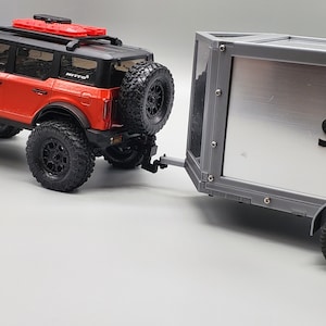Trailer Drop Hitch for Axial SCX24 Ford Bronco Crawler