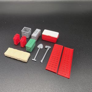1/30 Zubehör für die rote Katze Achsel Scx30 und andere kleine Raupen