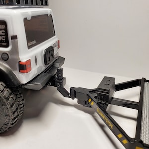 Trailer Drop Hitch for SCX24 Jeep and C10 Crawlers Adjustable