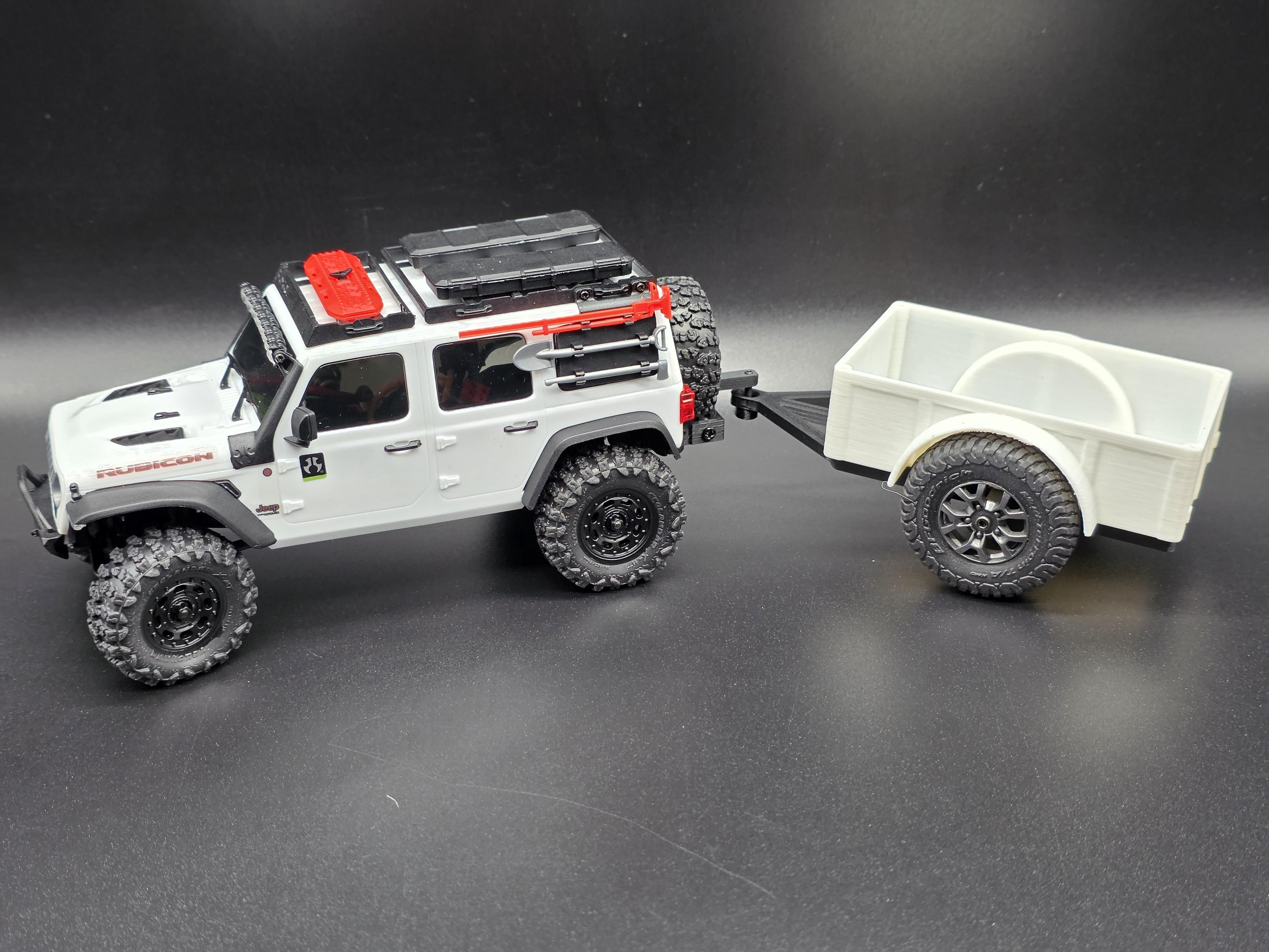 Portapacchi Da Parete Stampato In 3D Per Auto Radiocomandate - Scegli Il Colore!