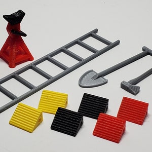 1/24 Scale Accessories for Mini-z 4x4 4-runner Jimny Jeep Crawler Temper Barrage SCX24 and Others