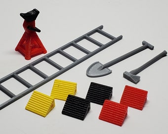 1/24 Scale Accessories for Mini-z 4x4 4-runner Jimny Jeep Crawler Temper Barrage SCX24 and Others