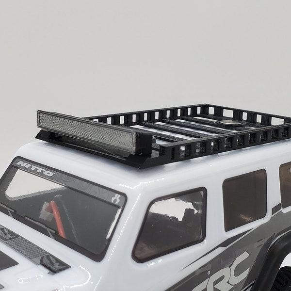 Roof Racks and Light Bars for Axial SCX24 Jeep Crawlers 1/24 scale