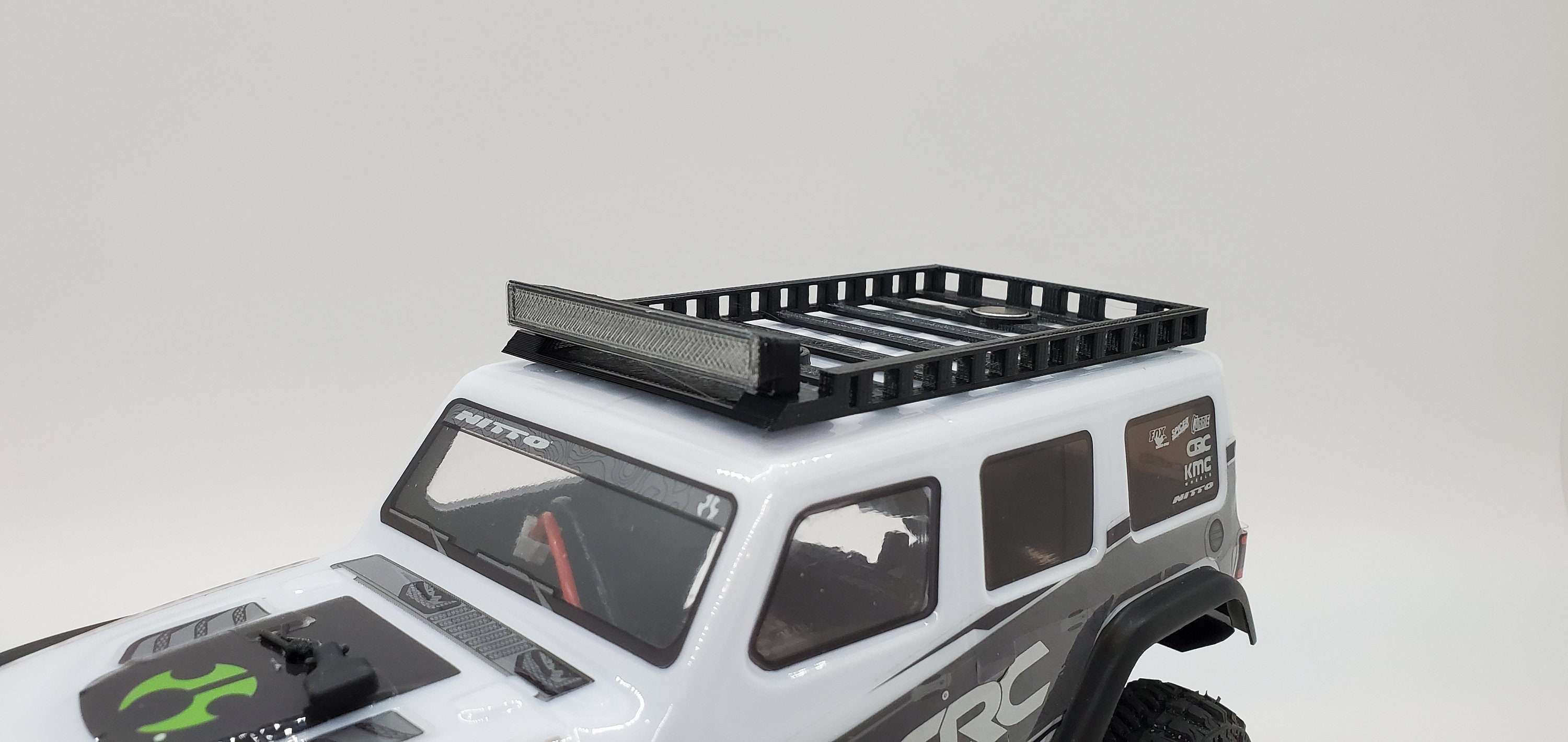 Rc-hub Portaequipajes De Metal Con Barra De Luz Led Para Coc | Envío gratis