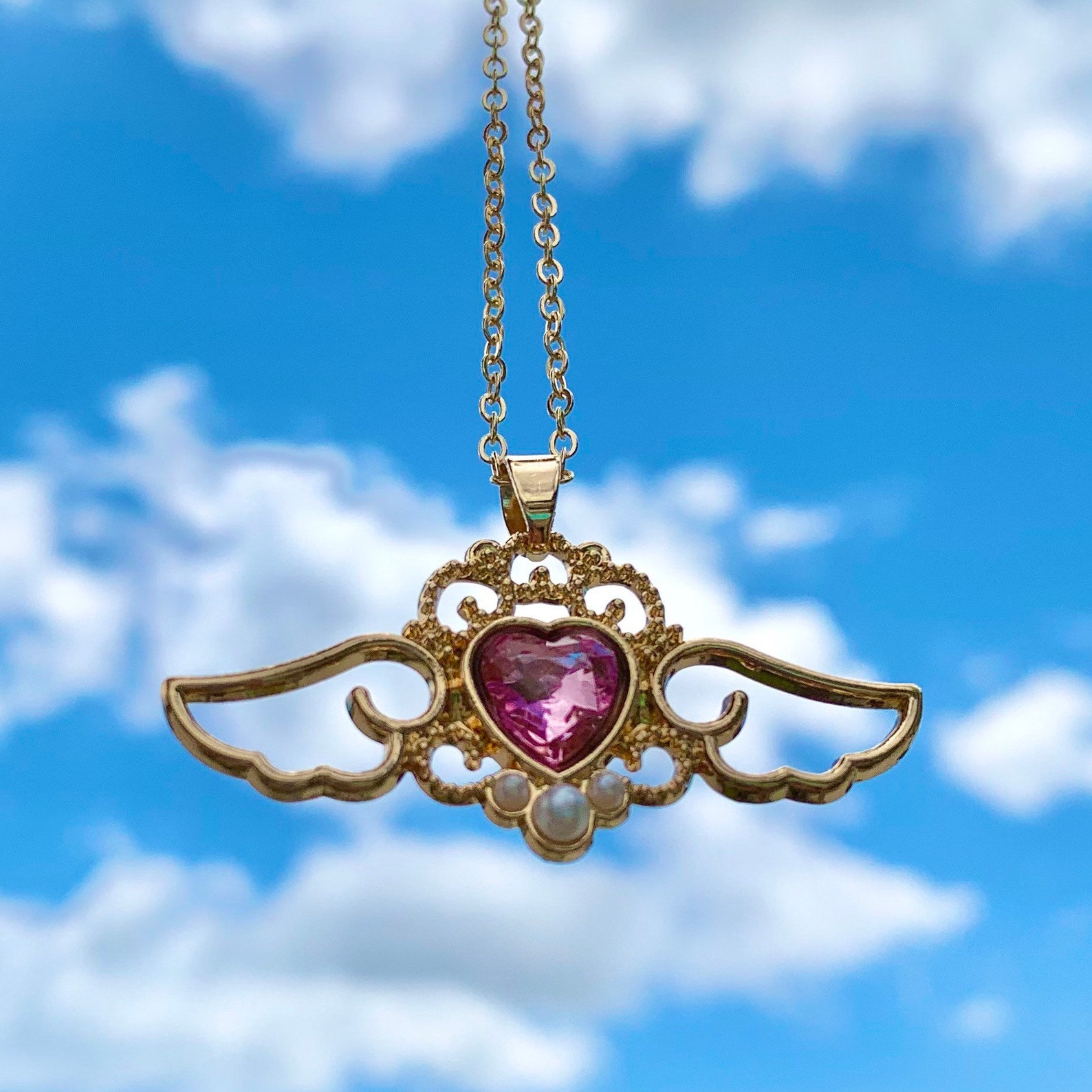 Collar inspirado en Sailor Moon joyería de anime Etsy