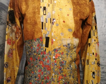 KLIMT the kiss men shirt