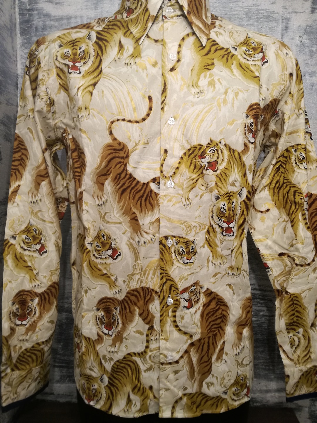 Camicia tigri uomo hot sale