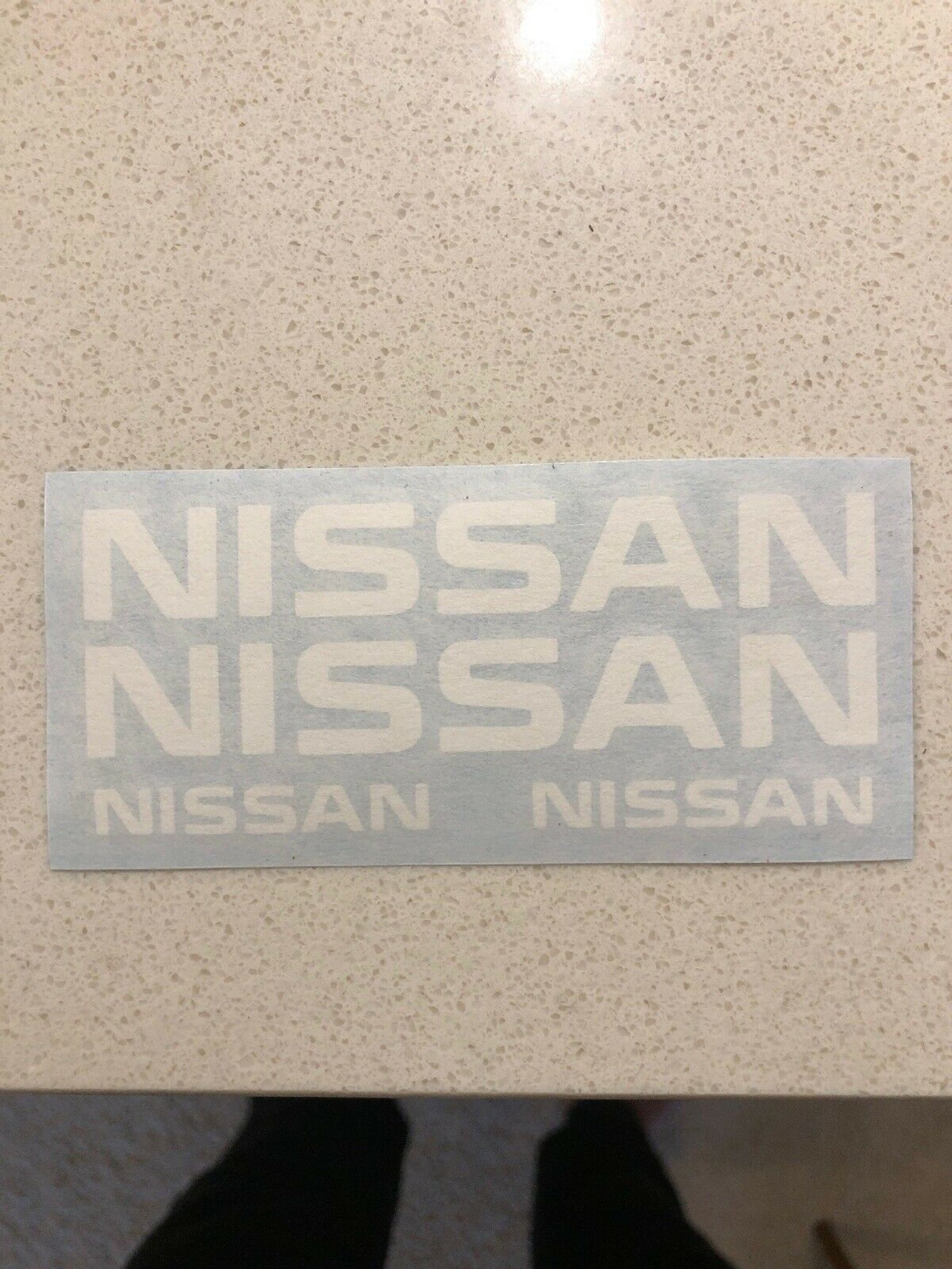 4 X NISSAN Brake Caliper Decal Sticker Car Emblem Logos White Etsy