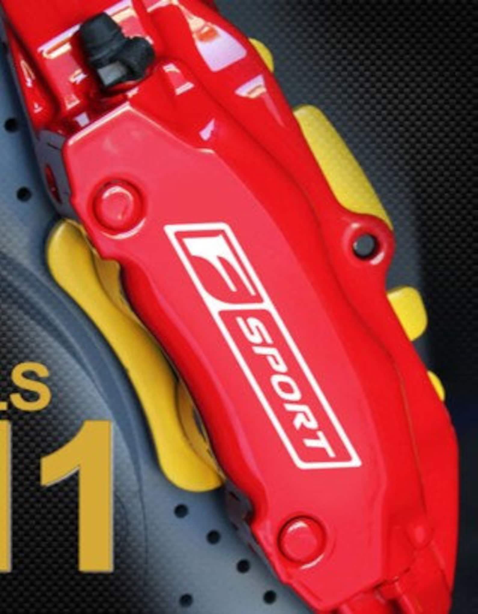 4 Lexus F SPORT style Brake Caliper Decal Sticker Vinyl Etsy