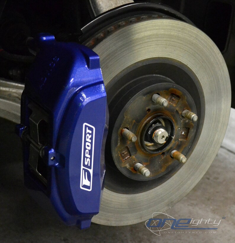 4 Lexus F Sport. Style Brake Caliper Decal Sticker Vinyl White Etsy