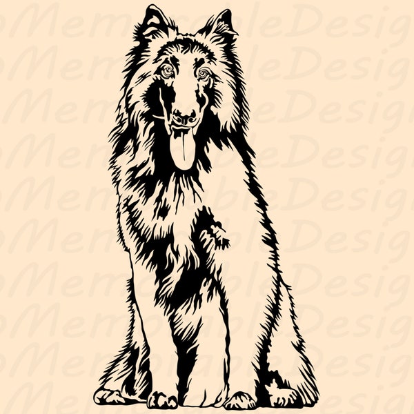 Belgian Tervuren svg, Belgian Tervuren svg file for cricut, Belgian Tervuren printable tshirt design