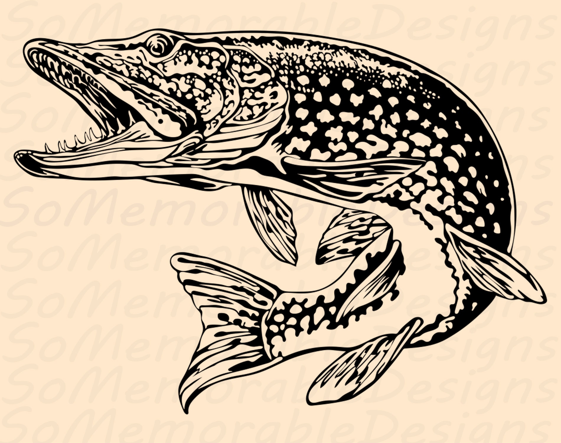 Pike Svg, Pike Svg Design, Pike Cut File for Cricut, Pike Print Tshirt