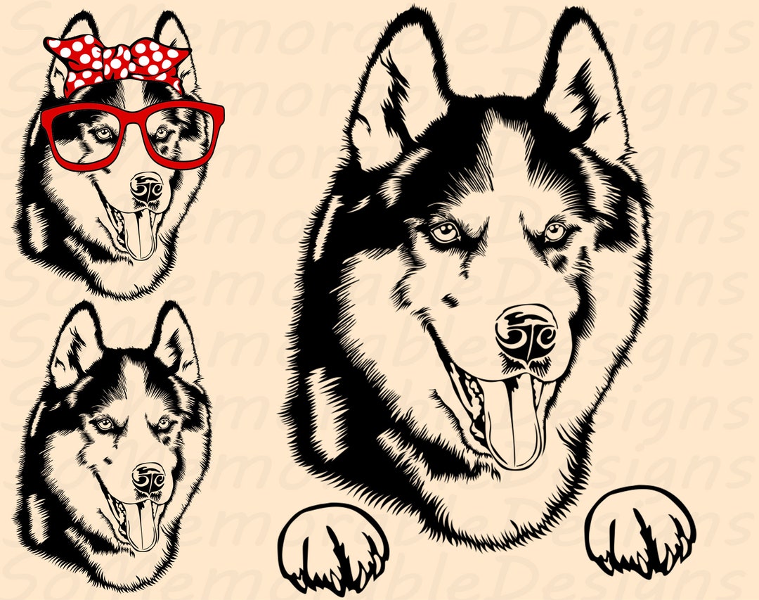 Husky Svg, Husky Svg File for Cricut, Husky Printable Tshirt Design - Etsy