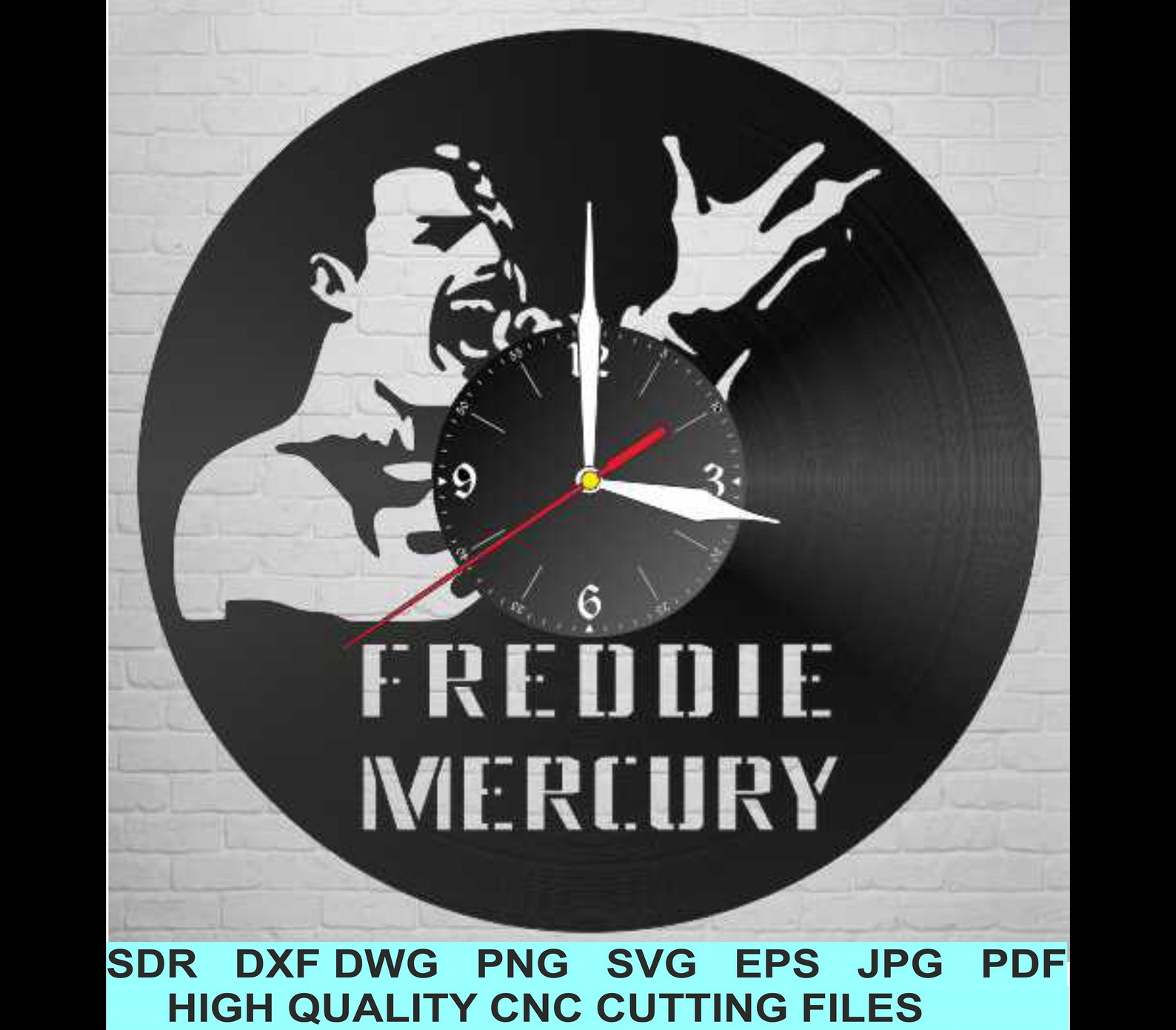 Clock SVG, Clock Wall Svg ,laser Cut File, Dxf Laser Cut, Svg Cut File