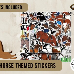 Horse Lover Gift Box Set - Horse Riding Theme Kit, Horse Birthday Gifts for Women, Luxury Hamper for Girls & Teens, Horse Themed Accessories image 6
