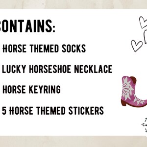 Horse Lover Gift Box Set - Horse Riding Theme Kit, Horse Birthday Gifts for Women, Luxury Hamper for Girls & Teens, Horse Themed Accessories image 7