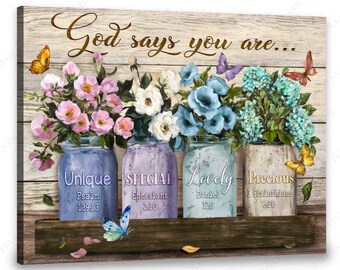 Vase Flowers Poster Etsy