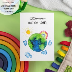 Sticker Rainbow Colorful Round stickers for birth, baptism, children's birthday, school enrollment for embellishing gifts and envelopes image 7