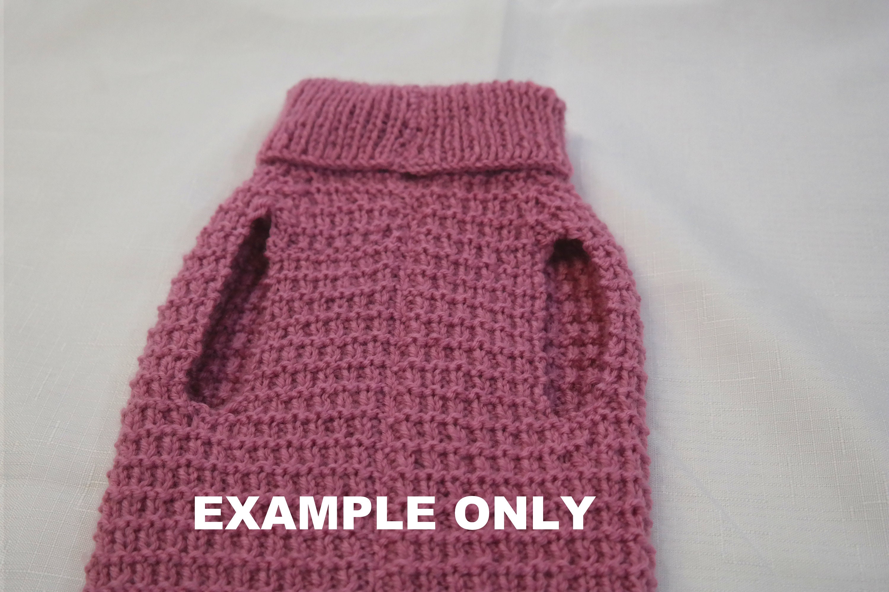 CUSTOM COLOUR Knitted Dog Jumper Made to Order Etsy Australia