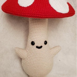 Mushroom Pal / Shrumbo Crochet Amigurumi (PATTERN ONLY)