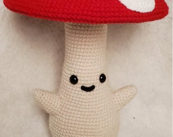 Mushroom Pal / Shrumbo Crochet Amigurumi (PATTERN ONLY)