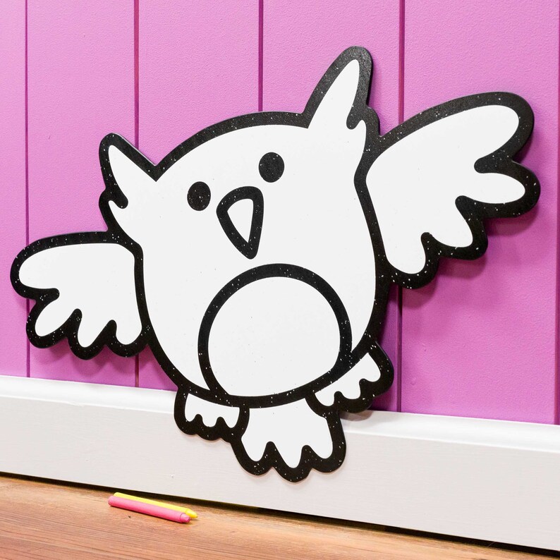 Hooting Owl︱Color Erase︱Play Décor